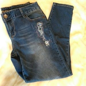 Distressed Skinny Jeans 13/14